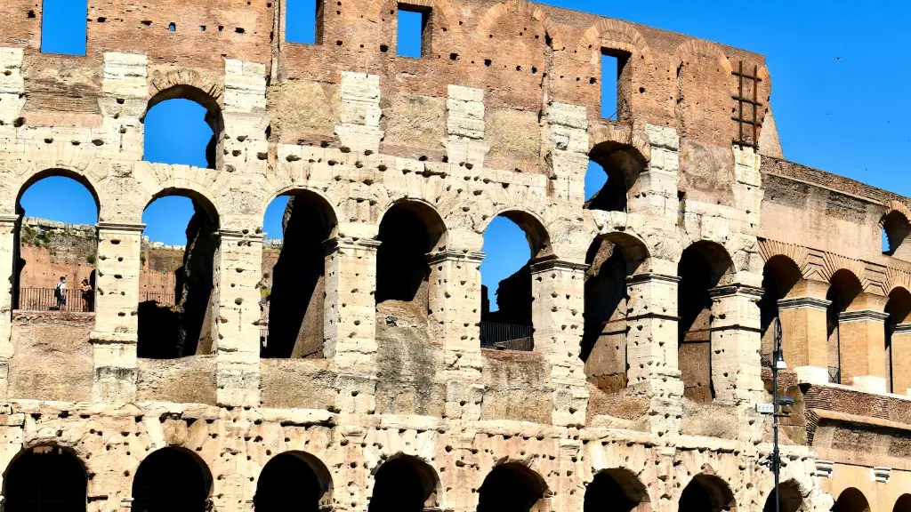 What was concrete made of in ancient rome?