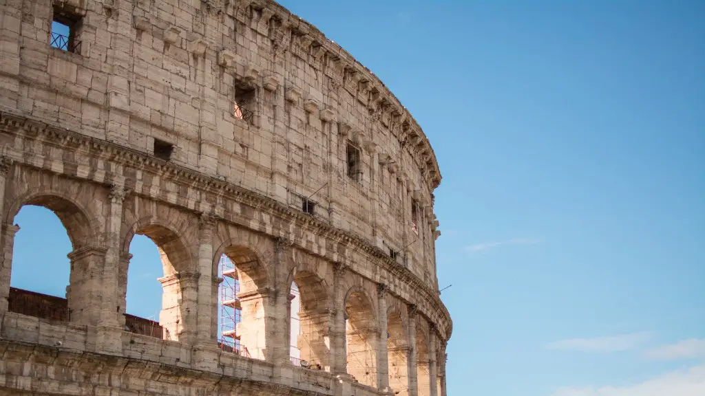 How did geography help ancient rome?