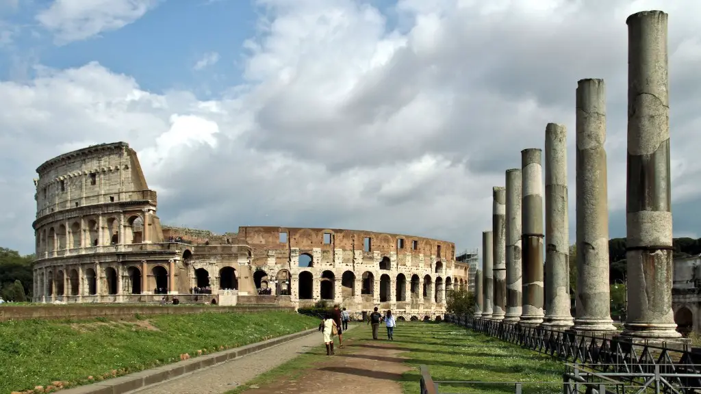 What was concrete made of in ancient rome?